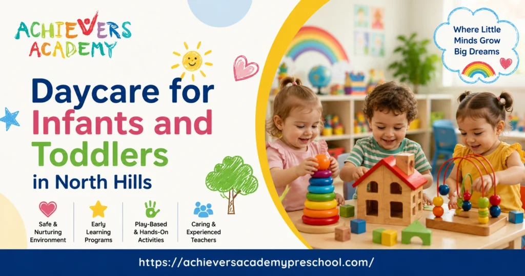 Daycare for infants and toddlers in North Hills